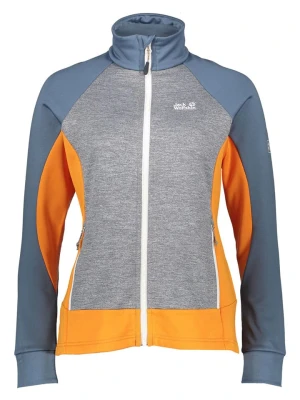 Jack Wolfskin Kurtka polarowa "Sky Peak" w kolorze pomarańczowym rozmiar: XXL