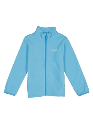 Jack Wolfskin Kurtka polarowa "Taunus" w kolorze błękitnym rozmiar: 140