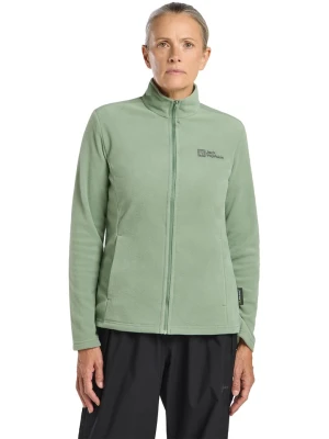 Jack Wolfskin Kurtka polarowa "Taunus" w kolorze zielonym rozmiar: XL