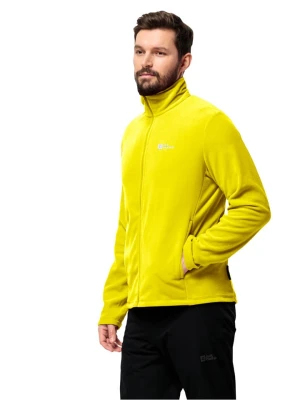 Jack Wolfskin Kurtka polarowa "Taunus" w kolorze żółtym rozmiar: S