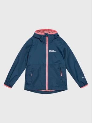 Jack Wolfskin Kurtka przeciwdeszczowa Rainy Days 1604816 M Granatowy Regular Fit