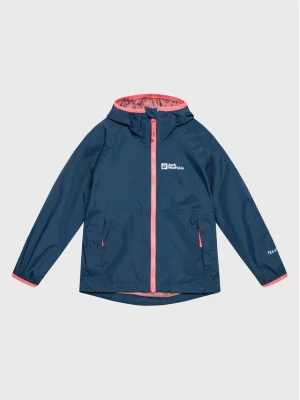 Jack Wolfskin Kurtka przeciwdeszczowa Rainy Days 1604816 M Granatowy Regular Fit