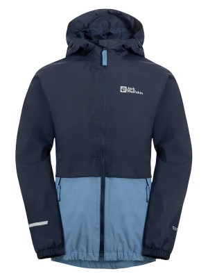 Jack Wolfskin Kurtka przeciwdeszczowa "Rainy Days" w kolorze granatowo-niebieskim rozmiar: 92