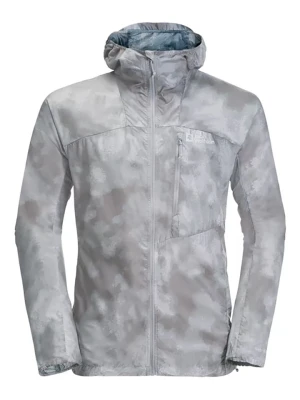 Jack Wolfskin Kurtka przeciwwiatrowa "Prelight" w kolorze szarym rozmiar: L