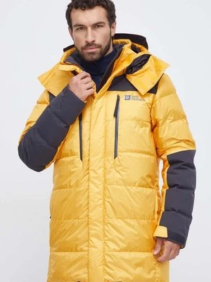 Jack Wolfskin kurtka puchowa 1995 Series Cook kolor żółty