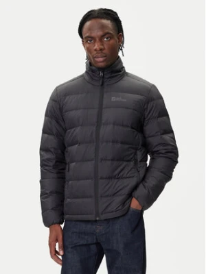 Jack Wolfskin Kurtka puchowa Ather Down 1207681 Czarny Regular Fit
