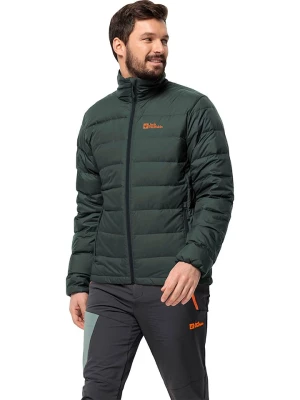 Jack Wolfskin Kurtka puchowa "Ather" w kolorze zielonym rozmiar: S