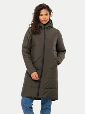 Jack Wolfskin Kurtka puchowa Deutzer 1207501 Brązowy Regular Fit