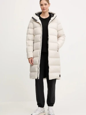 Jack Wolfskin kurtka puchowa Frozen Palace damska kolor beżowy 1204133