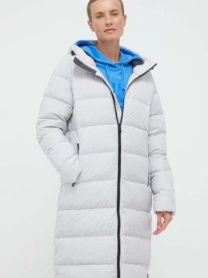 Jack Wolfskin kurtka puchowa Frozen Palace damska kolor szary zimowa 1204133