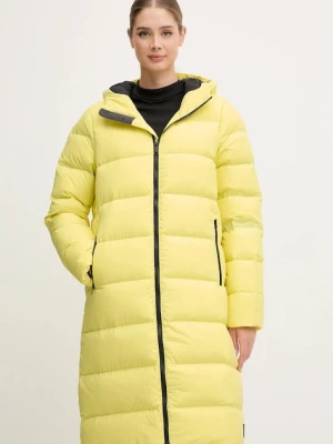 Jack Wolfskin kurtka puchowa Frozen Palace damska kolor żółty 1204133