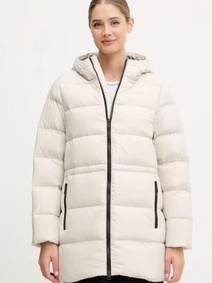 Jack Wolfskin kurtka puchowa FROZEN PALACE kolor beżowy zimowa A65096