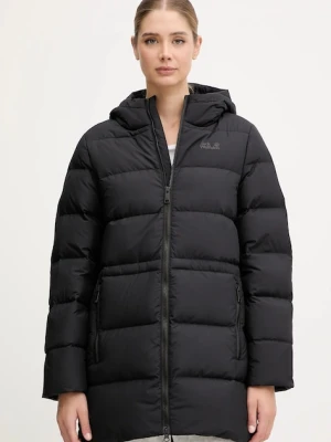 Jack Wolfskin kurtka puchowa FROZEN PALACE kolor czarny zimowa A65096