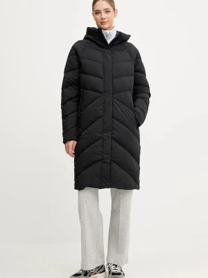 Jack Wolfskin kurtka puchowa Marienplatz damska kolor czarny zimowa 1206971