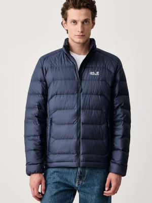 Jack Wolfskin kurtka puchowa męska WILD PASS DOWN granatowy