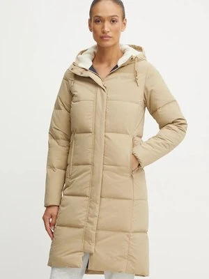 Jack Wolfskin kurtka puchowa Nordlicht damska kolor beżowy zimowa A60038