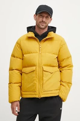 Jack Wolfskin kurtka puchowa Nordlicht męska kolor żółty zimowa A60040