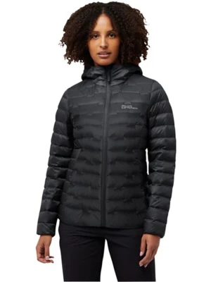 Jack Wolfskin Kurtka puchowa "Passamani" w kolorze czarnym rozmiar: M