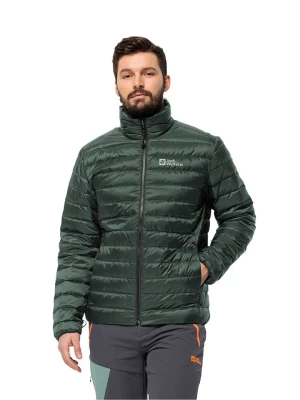 Jack Wolfskin Kurtka puchowa "Pilvi" w kolorze ciemnozielonym rozmiar: XL