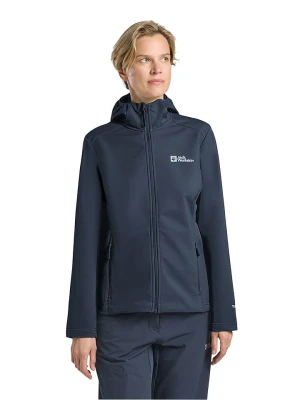 Jack Wolfskin Kurtka softshellowa "Bornberg" w kolorze granatowym rozmiar: M