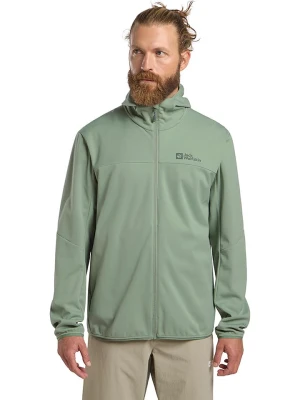 Jack Wolfskin Kurtka softshellowa "Feldberg" w kolorze zielonym rozmiar: L