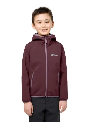 Jack Wolfskin Kurtka softshellowa "Fourwinds" w kolorze czerwonym rozmiar: 176