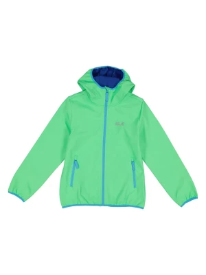 Jack Wolfskin Kurtka softshellowa "Fourwinds" w kolorze zielonym rozmiar: 140