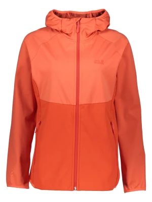 Jack Wolfskin Kurtka softshellowa "Go Hike" w kolorze pomarańczowym rozmiar: L