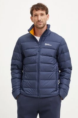 Jack Wolfskin kurtka sportowa puchowa Ather kolor granatowy 1207681