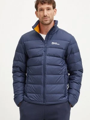 Jack Wolfskin kurtka sportowa puchowa Ather kolor granatowy 1207681