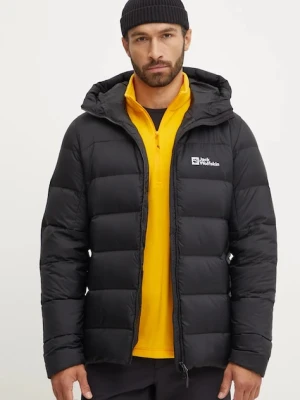 Jack Wolfskin kurtka sportowa puchowa Nebelhorn kolor czarny A61827
