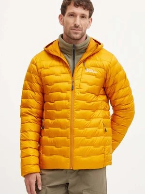 Jack Wolfskin kurtka sportowa puchowa Passamani kolor pomarańczowy A61831