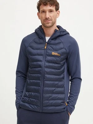 Jack Wolfskin kurtka sportowa Routeburn Pro Hybrid kolor granatowy 1710512.