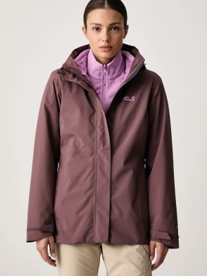 Jack Wolfskin kurtka trekkingowa damska Rotwand fioletowy