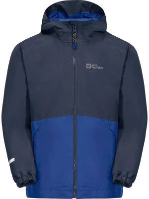 Jack Wolfskin Kurtka zimowa 3w1 "Iceland" w kolorze niebiesko-granatowym rozmiar: 116