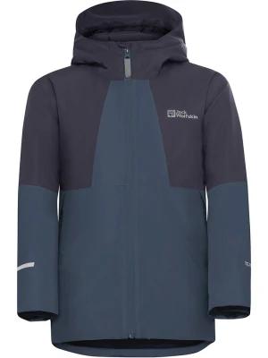 Jack Wolfskin Kurtka zimowa "Actamic" w kolorze granatowo-antracytowym rozmiar: 116
