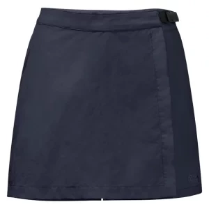 Jack Wolfskin Lightsome Skort W 1507111-1010, Damskie, Granatowe, spódnice, poliester, rozmiar: 34