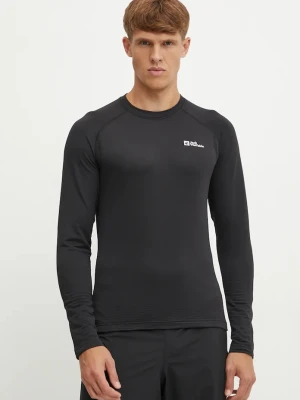Jack Wolfskin longsleeve funkcyjny Infinite Warm czarny