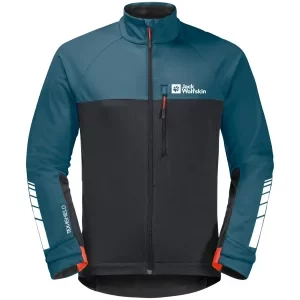 Zdjęcie produktu Jack Wolfskin Morobbia Jkt M 1307451-4133, Męskie, Niebieskie, kurtki, poliester, rozmiar: M