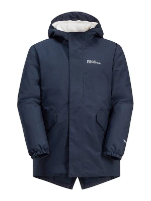 Jack Wolfskin Parka "Cosy Bear" w kolorze granatowym rozmiar: 140