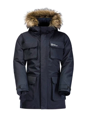 Jack Wolfskin Parka "Glacier Peak" w kolorze granatowym rozmiar: 104