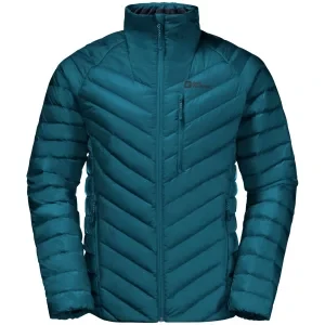 Jack Wolfskin Passamani Down Jkt M 1207151-4133, Męskie, Niebieskie, kurtki, poliester, rozmiar: 3XL