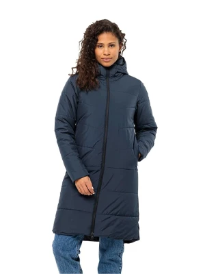 Jack Wolfskin Płaszcz pikowany "Deutzer" w kolorze granatowym rozmiar: M