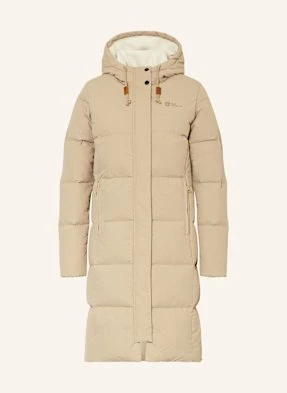 Jack Wolfskin Płaszcz Puchowy Nordlicht braun