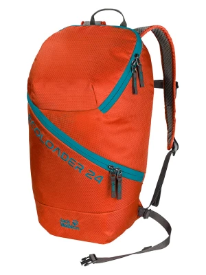 Jack Wolfskin Plecak turystyczny "Ecolader 24" w kolorze czerwonym - 23 x 37 x 15 cm rozmiar: onesize