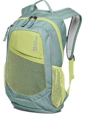 Jack Wolfskin Plecak turystyczny "Track Jack" w kolorze turkusowo-limonkowym - 23 x 37 x 15 cm rozmiar: onesize