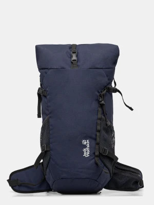 Jack Wolfskin plecak VELOCITY LITE kolor granatowy duży z nadrukiem A65417