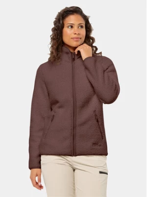 Jack Wolfskin Polar High Curl Jacket 1708732 Fioletowy Regular Fit