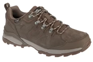 Jack Wolfskin Refugio Texapore Low M 4049851-5719, Męskie, Brązowe, buty trekkingowe, skóra zamszowa, rozmiar: 43