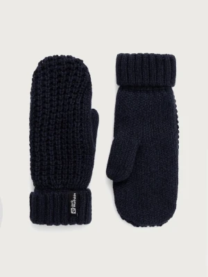 Jack Wolfskin rękawiczki damskie MEDLEY KNIT granatowy